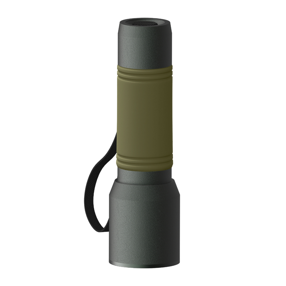 Taschenlampe REEVES-myFLASH 300 - olivgrün, anthrazit